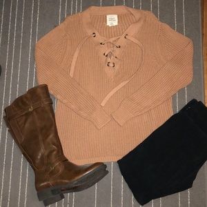 Knit sweater